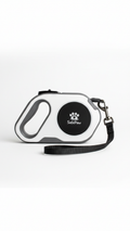 SafePaw Retractable LED Leash (White)